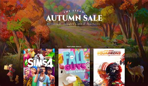 Steam Autumn Sale Kicks Off With PC Game Discounts Of Up To 88 Percent ...