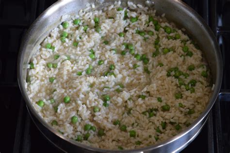 Pea Risotto - Home Cooks Classroom