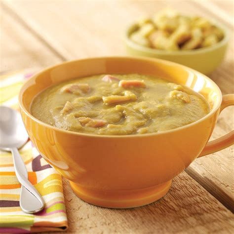 Slow Cooker Split Pea Soup with Ham Hocks Recipe | Taste of Home