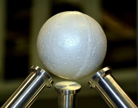 Researchers demonstrate acoustic levitation of a large sphere