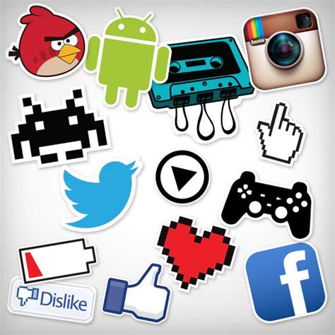 Custom Video Game & Tech Stickers | Quality