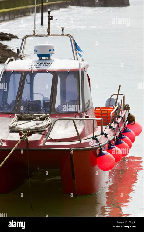 Crab Lobster fishing boats Gourdon Harbour scotland Stock Photo - Alamy