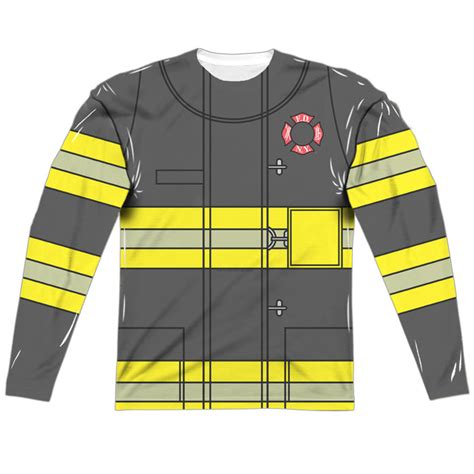 Firefighter Uniform - New York (front & back) — MeTV Mall