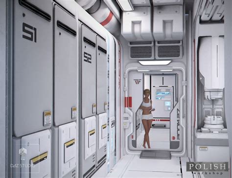 Space Station Living Quarters | 3D Models and 3D Software by Daz 3D | Best interior design ...