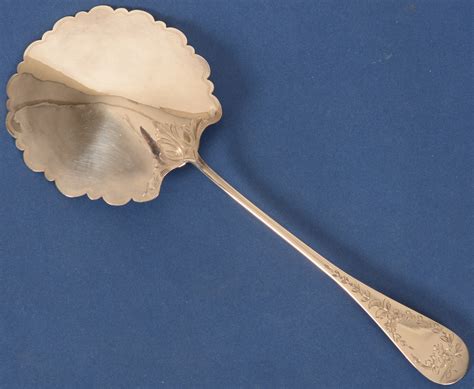 silver engraved strawberry spoon | Gallery | Flatware | silver engraved strawberry spoon | art ...