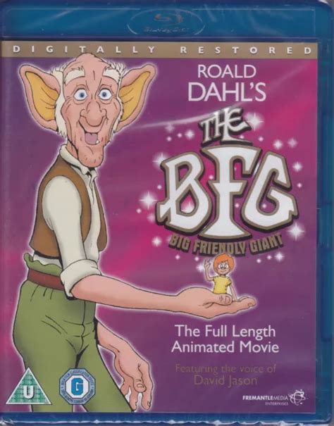 THE BFG 1989 Animated Movie Digitally Restored New & Sealed Region Free ...