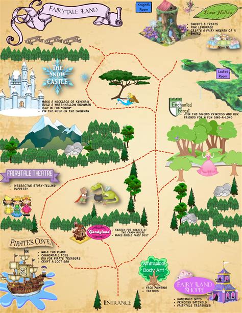 Pixie Hollow Map - egoclever