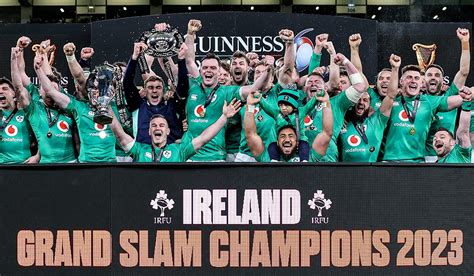 Ireland win Grand Slam for just the fourth time after conquering England