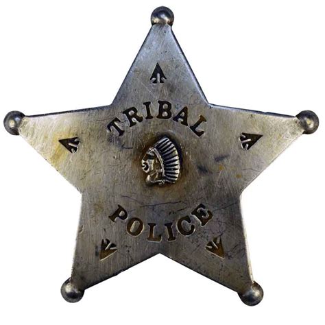 Tribal Police Badge