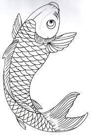 Resultado de imagen de carpas pez koi dibujos | Koi fish drawing, Fish drawings, Koi art