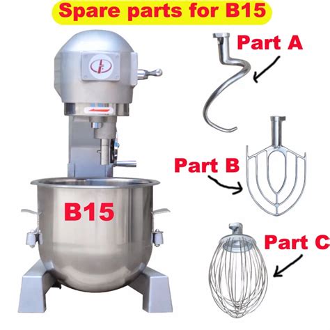 spare parts for B15 flour mixer Ballon whisk of dough mixer dough kneading machine parts flour ...