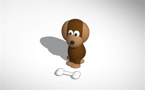 3D design Dog - Tinkercad