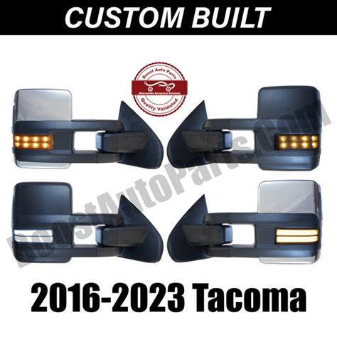 2007 - 2023 Toyota Tacoma Tow Mirrors - Free Shipping – Boost Auto