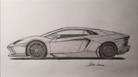 Lamborghini Car Drawing Photo ~ Lamborghini Pencil Drawing At ...