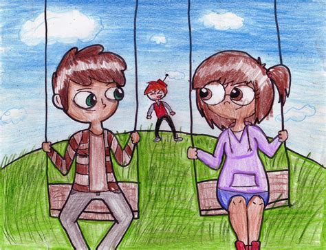 Rigby X Eileen: Park date by mexicangirl12 on DeviantArt