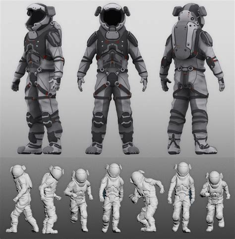 ArtStation - Mars - Model Pack - 8k 32Bit Terrain + 7 Posed Characters ...