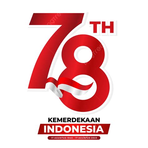 Gambar Logo Resmi Hut Ri 78 Tahun 2023 Dengan Teks Bendera Indonesia | Porn Sex Picture