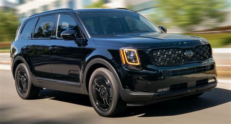 2021 Kia Telluride Nightfall Edition Chooses The Dark Side | Carscoops