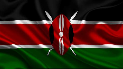 Kenyan Flag Flying | Free Images at Clker.com - vector clip art online, royalty free & public domain