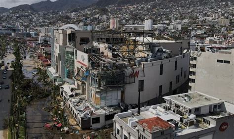 Hurricane Otis: Deadly 165mph storm carves multibillion-pound path of destruction through ...