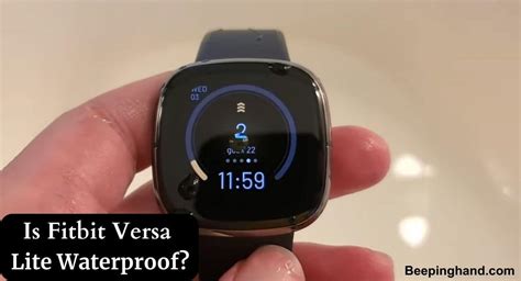 Is Fitbit Versa Lite Waterproof? Complete Guide