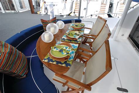 TEAK DECK FURNITURE | marinetablesinc