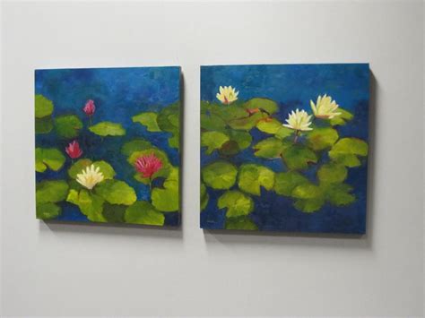 Linda Yoder Art: Lily Pad Paintings