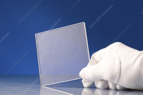 Bulletproof glass - Stock Image - F021/4640 - Science Photo Library