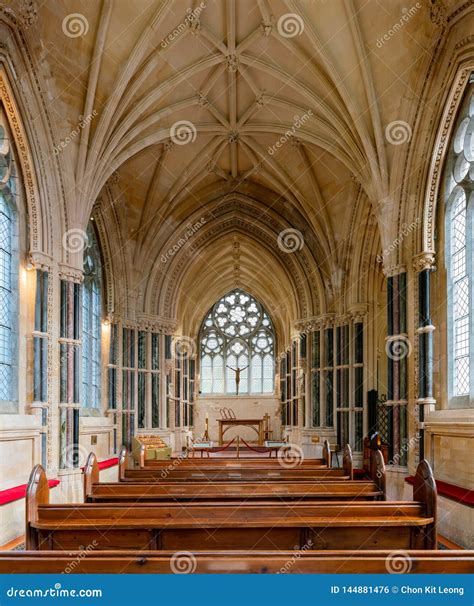 Beautiful Interior View Of Kylemore’s Neo-Gothic Church Of Kylemore ...