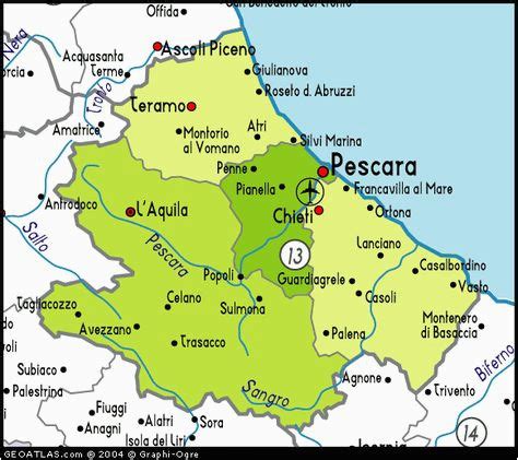 Vasto Italy Map | secretmuseum