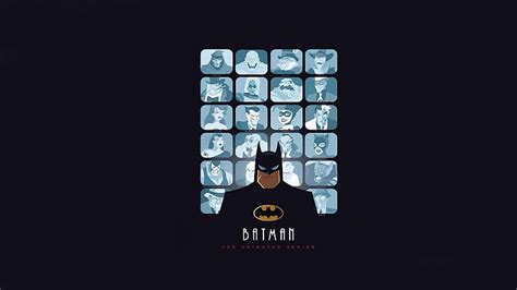 HD wallpaper: Batman wallpaper, Batman: The Animated Series, DC Comics, copy space | Wallpaper Flare