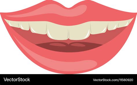 Mouth cartoon icon Royalty Free Vector Image - VectorStock