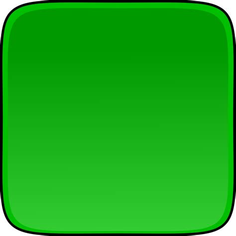 Green Square Button 200x200 Clip Art at Clker.com - vector clip art online, royalty free ...