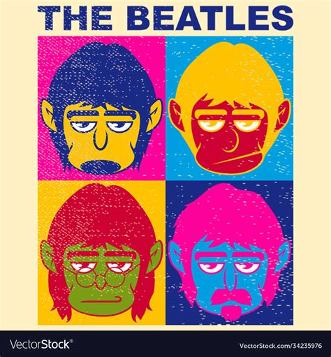 THE BEATLES ANDY WARHOL Pop Artists, Pop Art Art Print | lupon.gov.ph