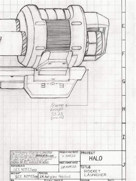 Rocket Launcher Blueprint | JAIRUS OF ALL MERCH