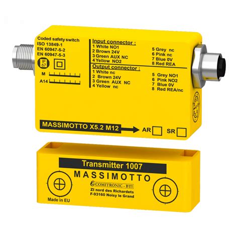 Comitronic-BTI MASSIMOTTO X5 Series Safety Switch stand alone - Position control for doors ...