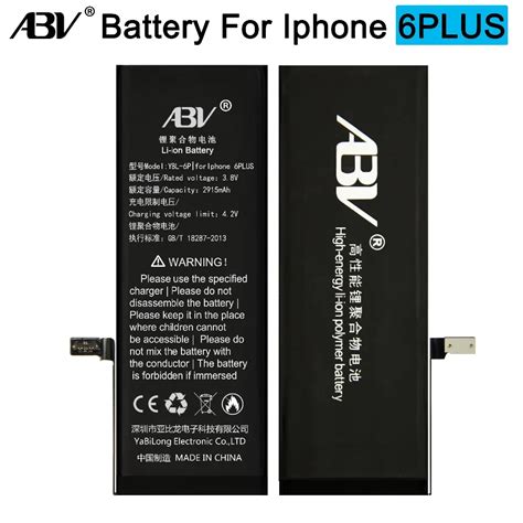 Original ABV high quality Replacement battery for Apple Iphone 6plus iphone6 iPhone 6 plus ...