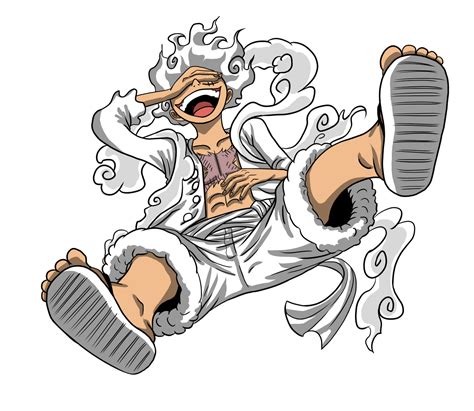 white hair, Monkey D. Luffy, Gear 5th, One Piece, sun god nika, HD Wallpaper | Rare Gallery