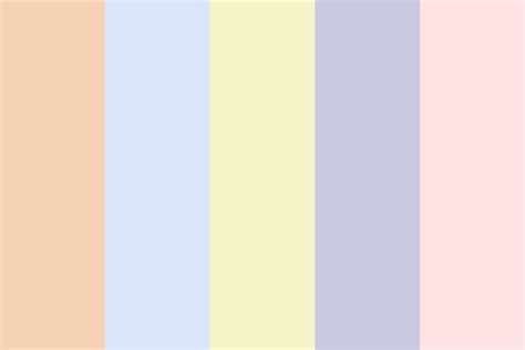 Pastel Relax Color Palette