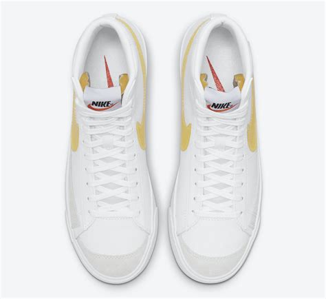 Nike Blazer Mid With Yellow Translucent Swooshes – Sneaker Novel