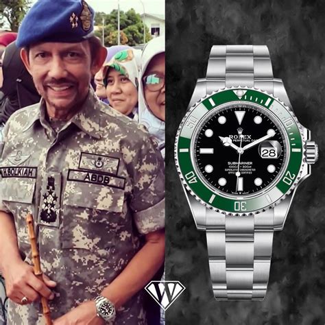 Sultan Hassanal Bolkiah Rolex Submariner "Kermit" - Superwatchman.com