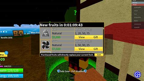 How To Obtain Fruits in Blox Fruits - Gamer Tweak