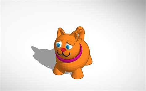 3D design Cat - Tinkercad