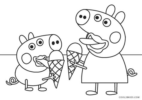 Fantastic Free Printable Peppa Pig Coloring Pages Bingo Clothes