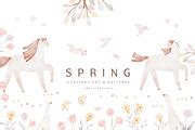 SPRING illustrations&patterns, an Object Illustration by erasovas