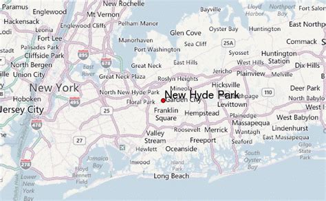 Hyde Park New York Map