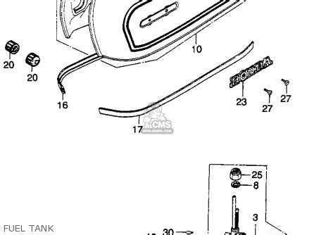 Honda CB360 SPORT 1974 USA parts lists and schematics