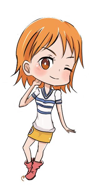 Nami One Piece Chibi by 99XpMiRA on DeviantArt