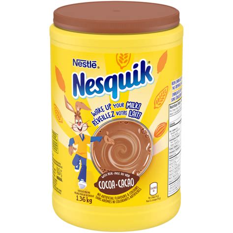 NESQUIK Powder Chocolate Milk Mix (1.36kg) | Nestlé Canada