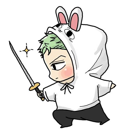 One Piece Zoro Chibi